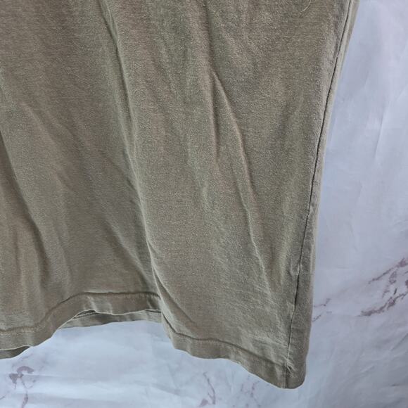 Carhartt T Shirt Mens 3XL Tan Brown Beige Pocket Loose Fit Tee Short Sleeve - Picture 4 of 10